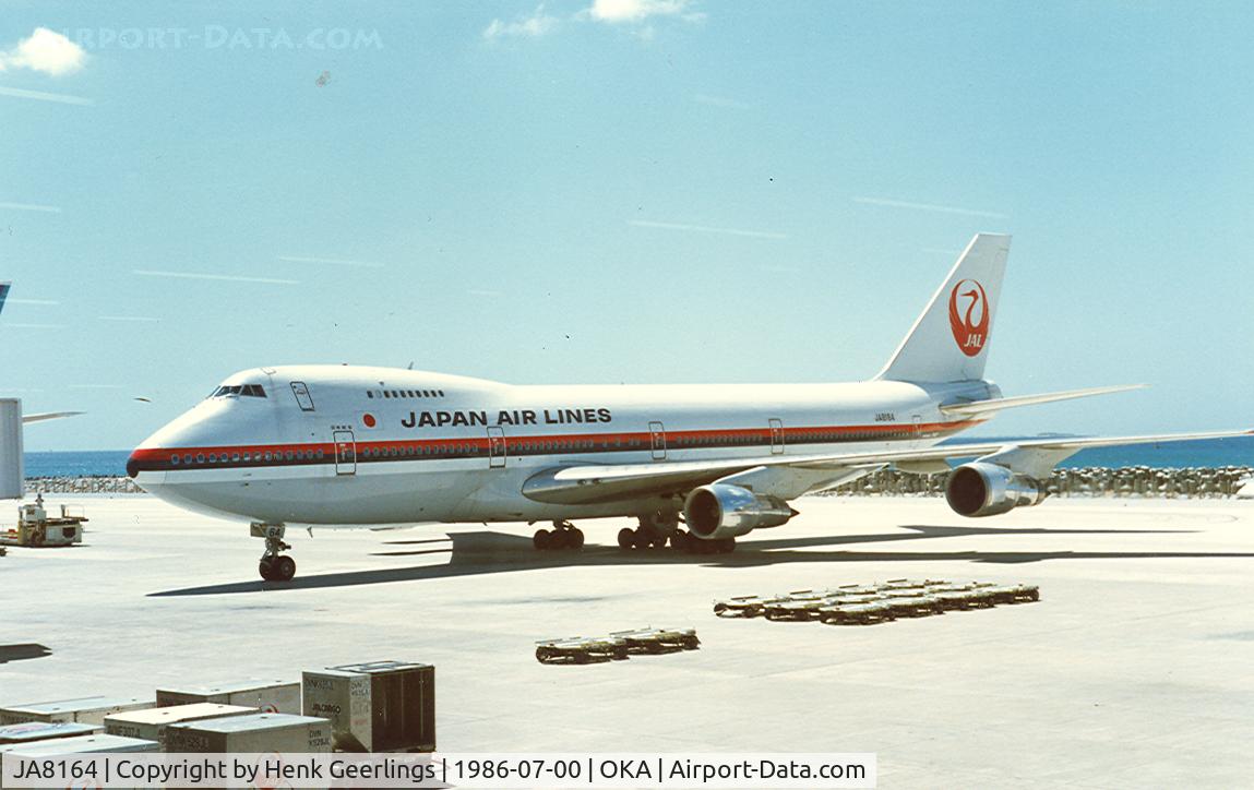 JA8164, 1984 Boeing 747-146B C/N 23150, Japan Air Lines