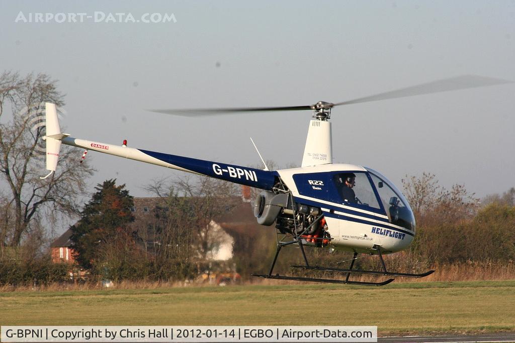 G-BPNI, 1989 Robinson R22 Beta C/N 0948, Heliflight UK Ltd