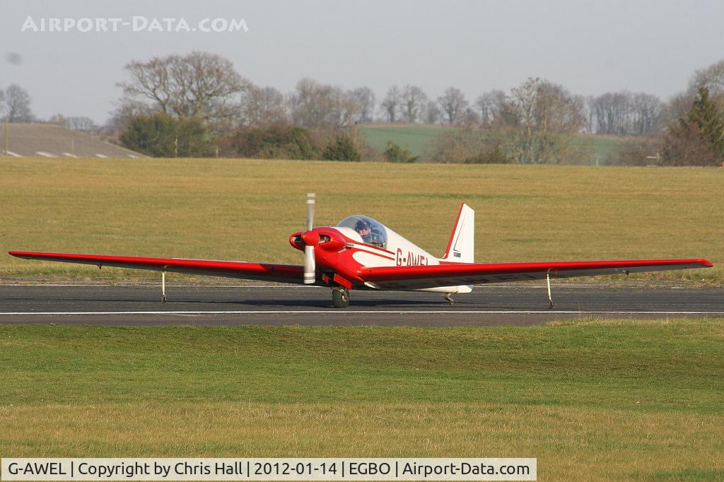 G-AWEL, 1968 Sportavia-Putzer Fournier RF-4D C/N 4077, at the Icicle 2012 fly in