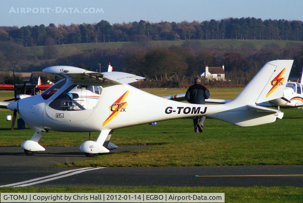 G-TOMJ, 2003 Flight Design CT2K C/N 7975, at the Icicle 2012 fly in