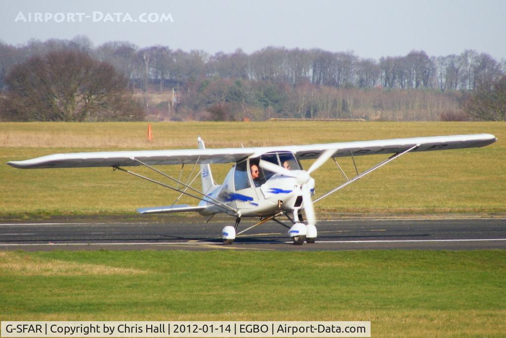 G-SFAR, 2007 Comco Ikarus C42 FB100 C/N 0704-6883, at the Icicle 2012 fly in