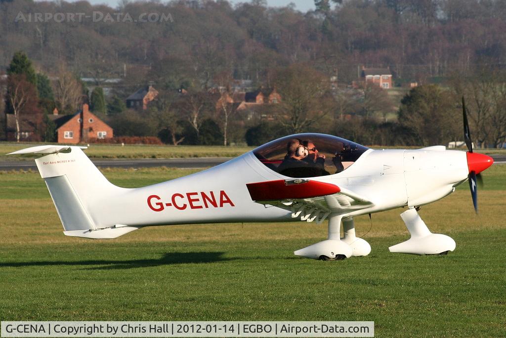 G-CENA, 2007 Dyn'Aero MCR-01 ULC Banbi C/N PFA 301B-14640, at the Icicle 2012 fly in