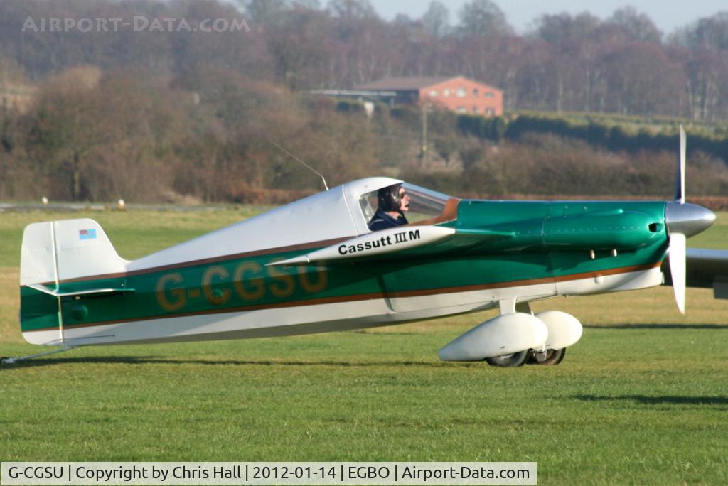 G-CGSU, 2010 Cassutt IIIM Racer C/N LAA 034-14983, at the Icicle 2012 fly in