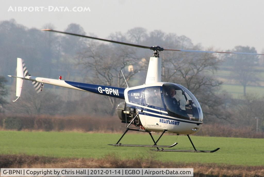 G-BPNI, 1989 Robinson R22 Beta C/N 0948, Heliflight UK Ltd