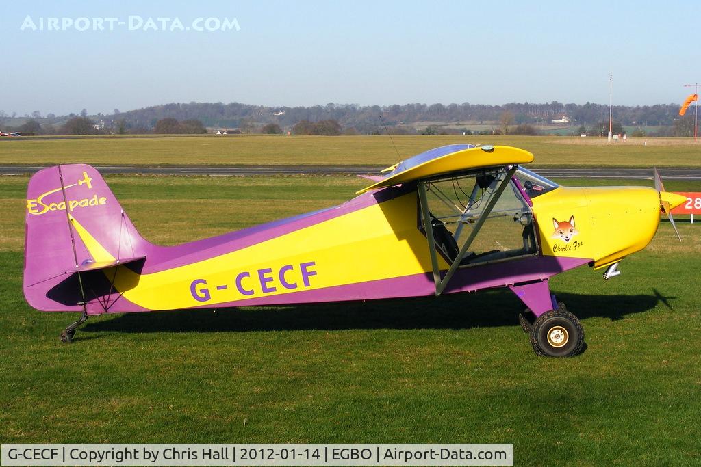 G-CECF, 2006 Just Aircraft Escapade Jabiru (3) C/N BMAA/HB/496, at the Icicle 2012 fly in
