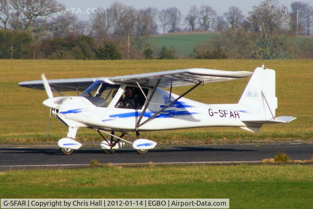 G-SFAR, 2007 Comco Ikarus C42 FB100 C/N 0704-6883, at the Icicle 2012 fly in
