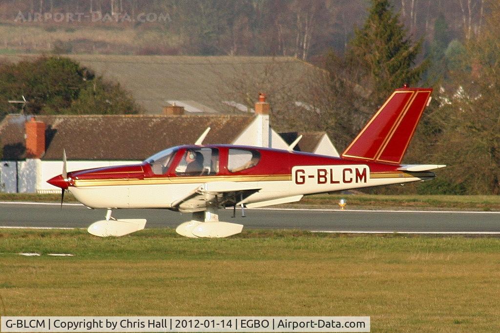 G-BLCM, 1981 Socata TB-9 Tampico C/N 194, at the Icicle 2012 fly in