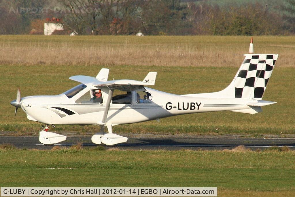 G-LUBY, 2006 Jabiru J430 C/N PFA 336-14605, at the Icicle 2012 fly in