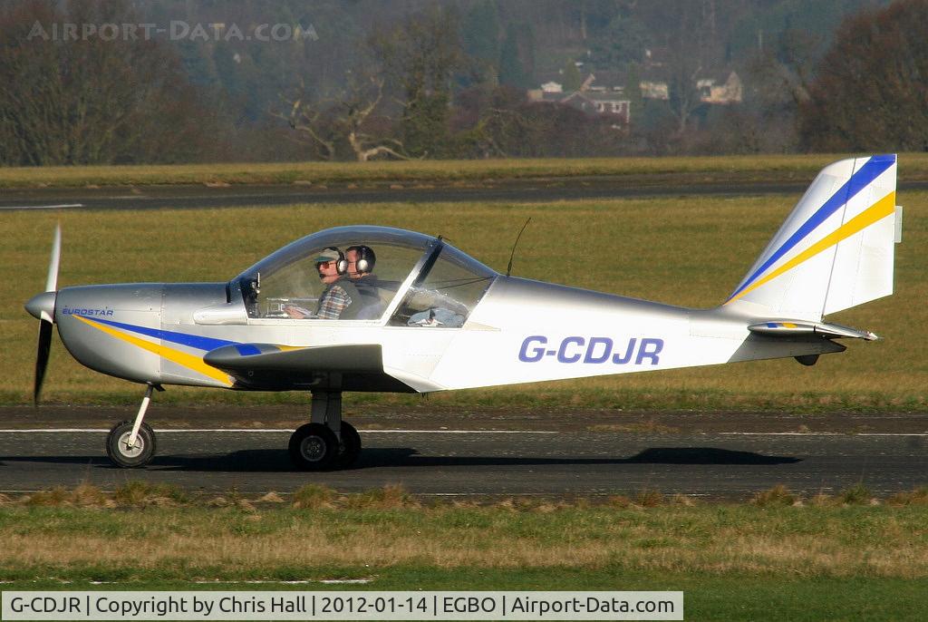 G-CDJR, 2005 Cosmik EV-97 Eurostar C/N 2318, at the Icicle 2012 fly in