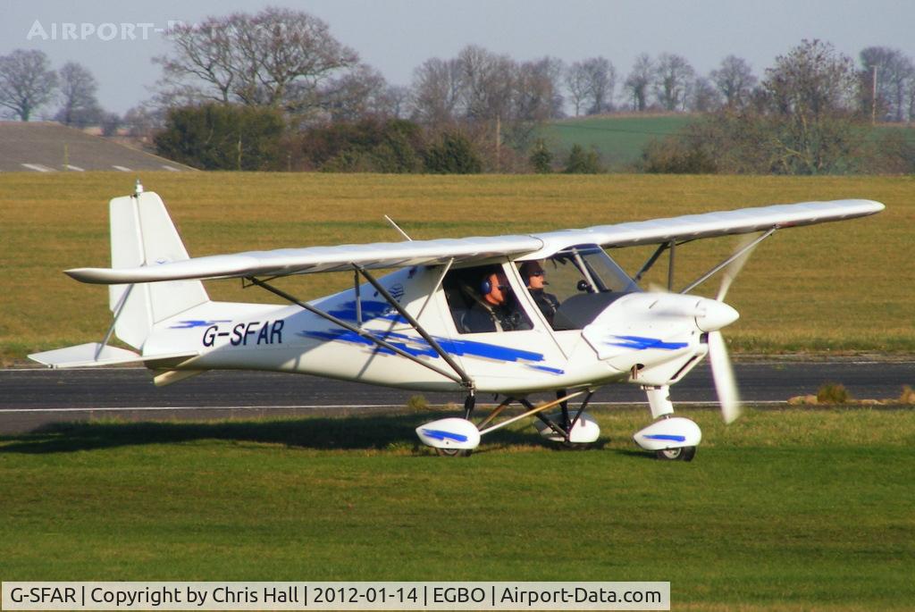 G-SFAR, 2007 Comco Ikarus C42 FB100 C/N 0704-6883, at the Icicle 2012 fly in