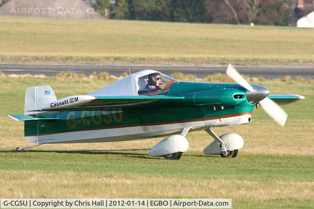 G-CGSU, 2010 Cassutt IIIM Racer C/N LAA 034-14983, at the Icicle 2012 fly in