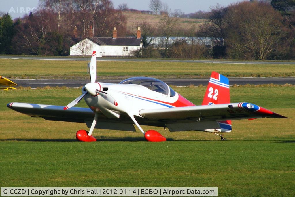 G-CCZD, 2004 Vans RV-7 C/N PFA 323-14087, at the Icicle 2012 fly in