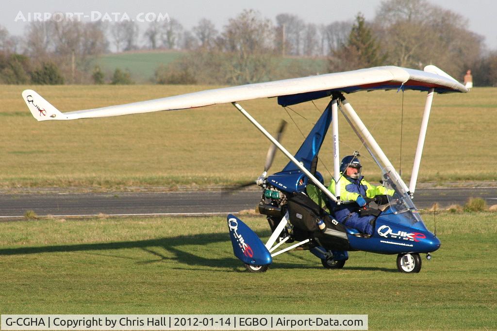 G-CGHA, 2009 P&M Aviation QuikR C/N 8499, at the Icicle 2012 fly in