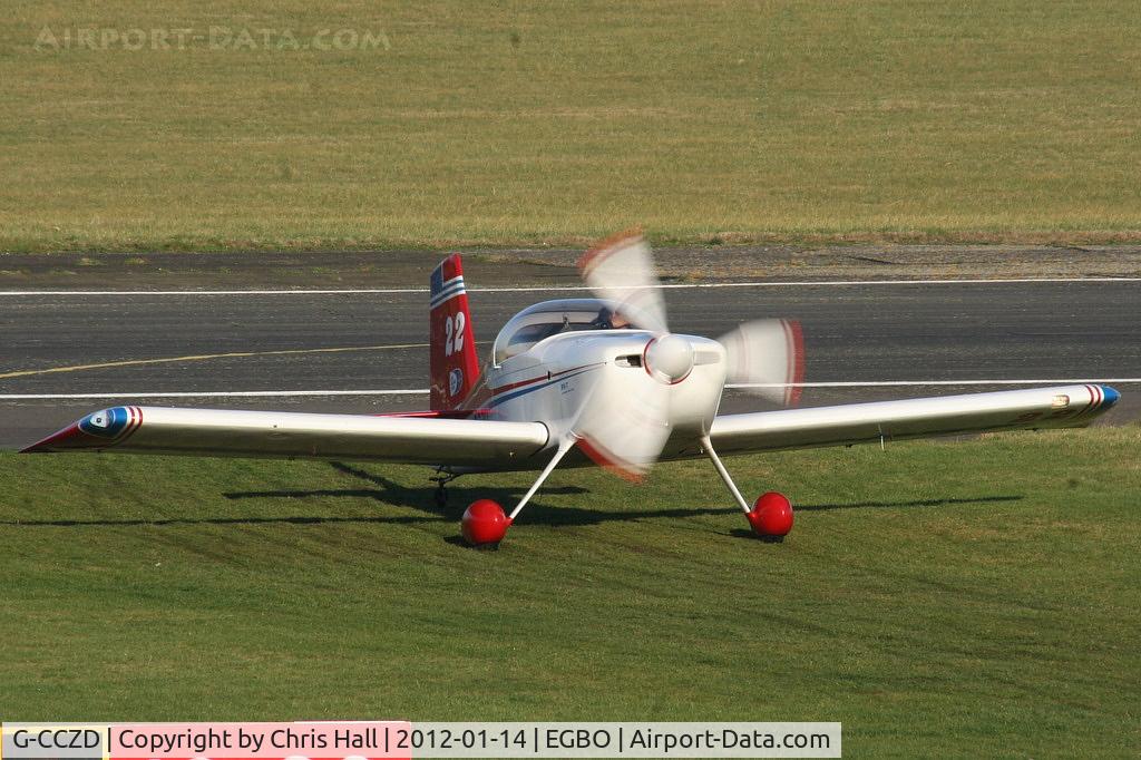 G-CCZD, 2004 Vans RV-7 C/N PFA 323-14087, at the Icicle 2012 fly in