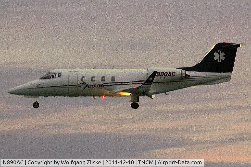 N890AC, 1983 Gates Learjet 55 C/N 92, visitor