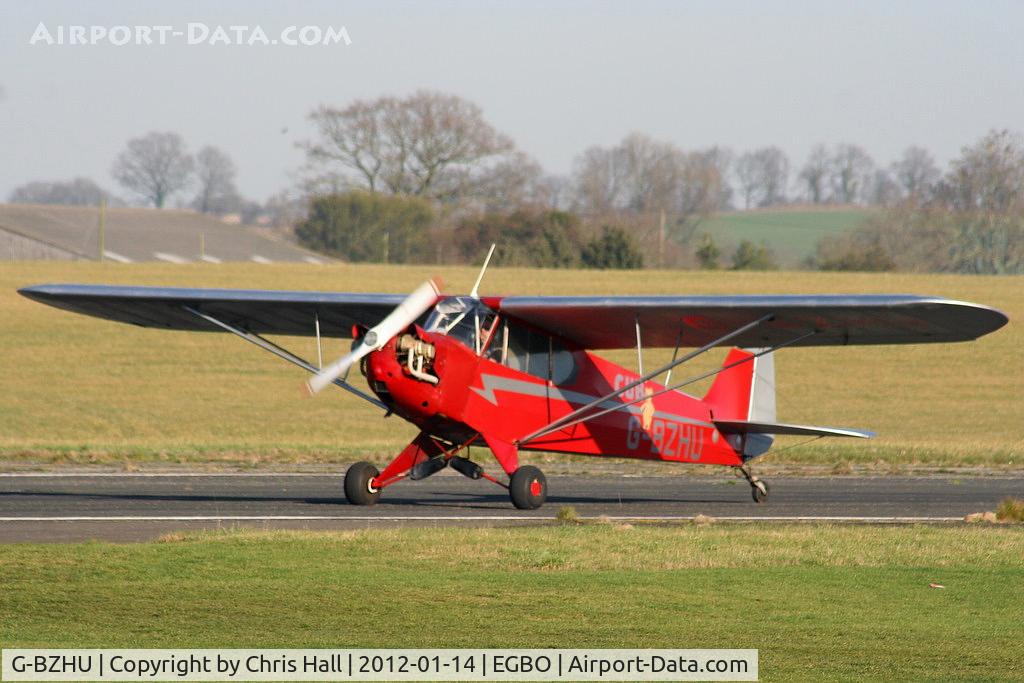 G-BZHU, 1982 Wag-Aero Sport Trainer C/N AACA/351, at the Icicle 2012 fly in