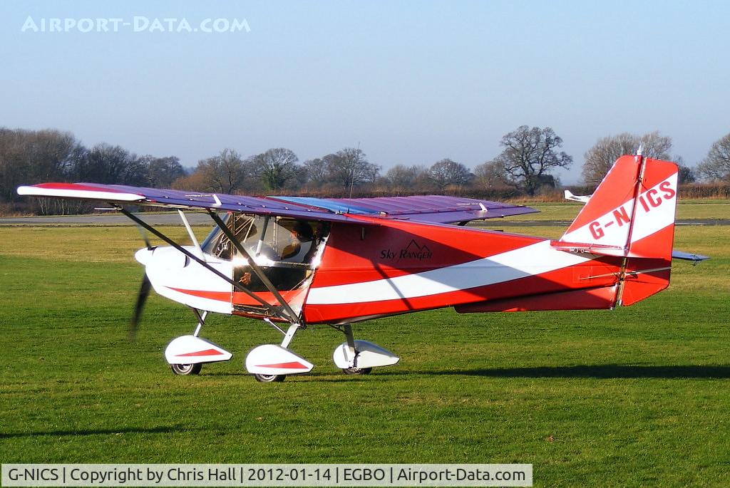 G-NICS, 2008 Best Off Skyranger Swift 912S(1) C/N BMAA/HB/576, at the Icicle 2012 fly in