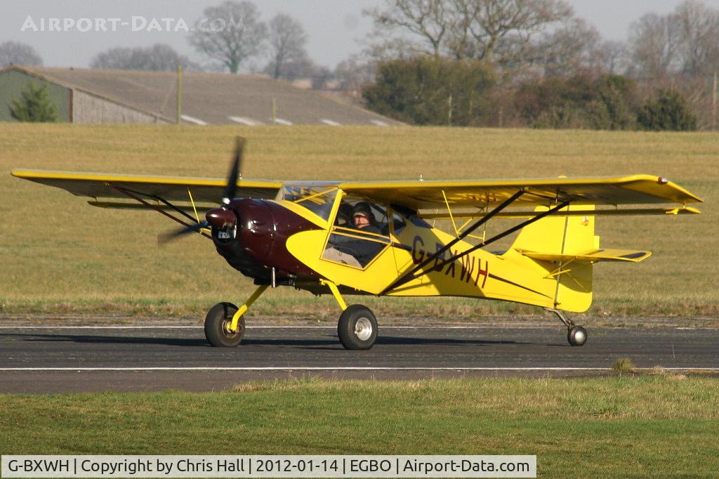G-BXWH, 2000 Denney Kitfox 4-1200 Speedster C/N PFA 172A-12343, at the Icicle 2012 fly in