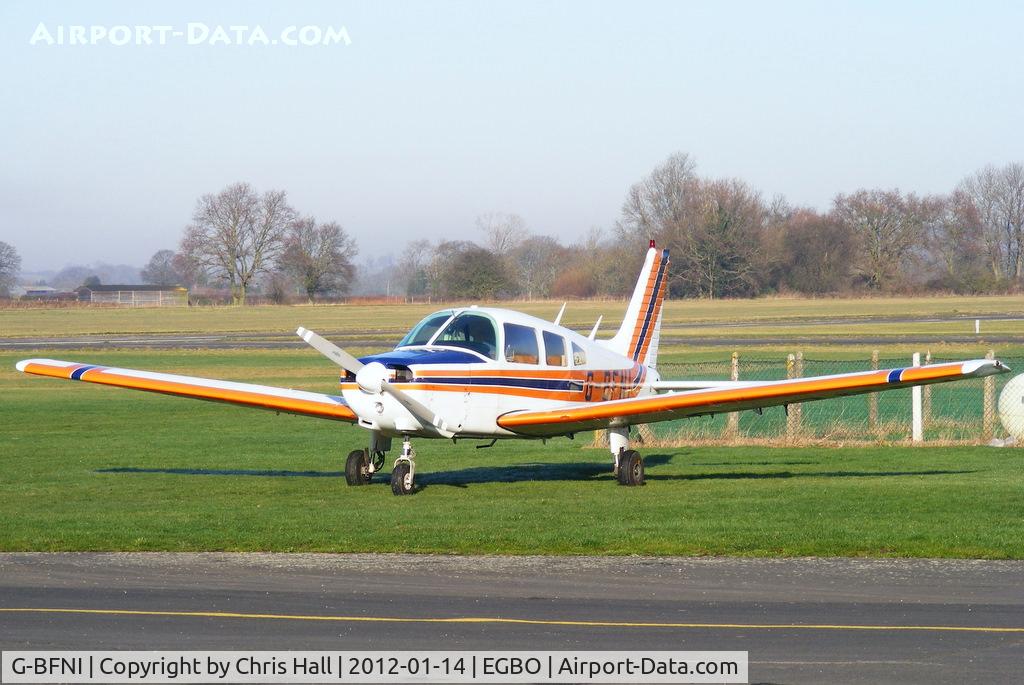 G-BFNI, 1977 Piper PA-28-161 Cherokee Warrior II C/N 28-7816215, Lion Services