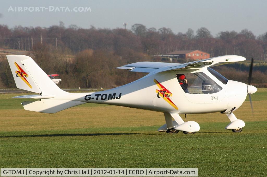 G-TOMJ, 2003 Flight Design CT2K C/N 7975, at the Icicle 2012 fly in