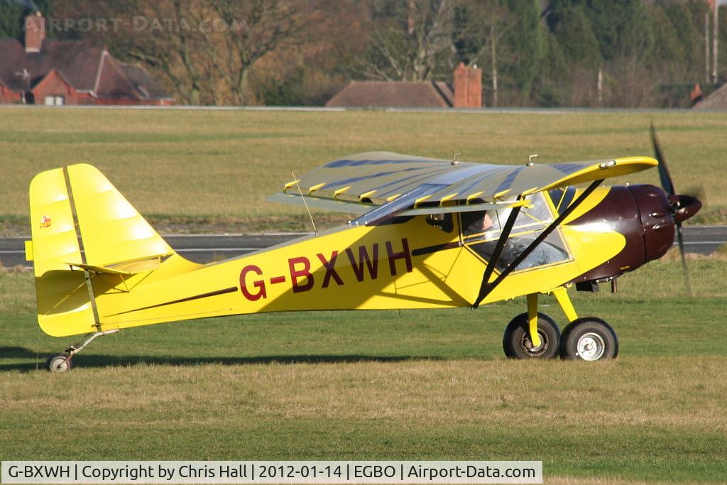 G-BXWH, 2000 Denney Kitfox 4-1200 Speedster C/N PFA 172A-12343, at the Icicle 2012 fly in