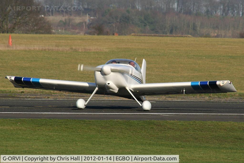 G-ORVI, 1996 Vans RV-6 C/N 20036, at the Icicle 2012 fly in