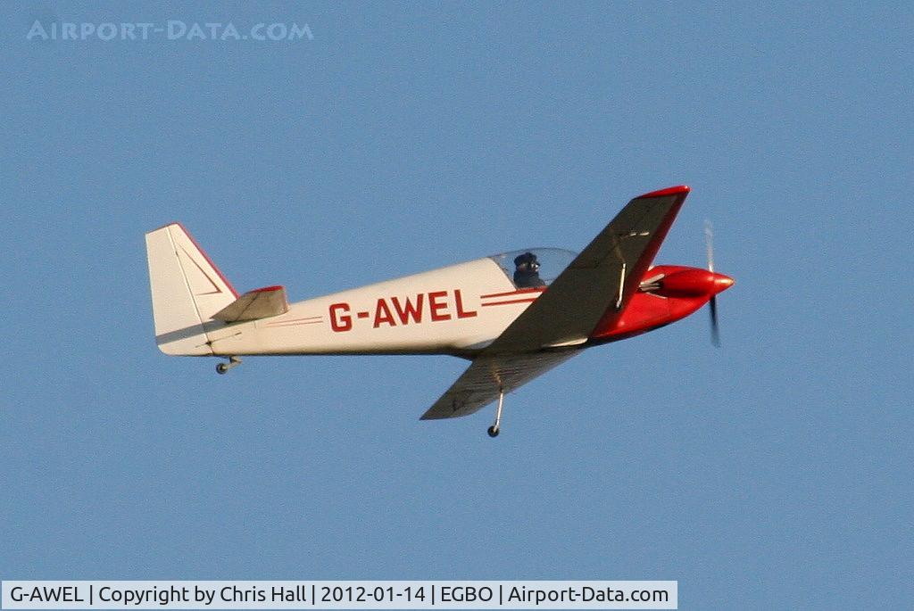 G-AWEL, 1968 Sportavia-Putzer Fournier RF-4D C/N 4077, at the Icicle 2012 fly in
