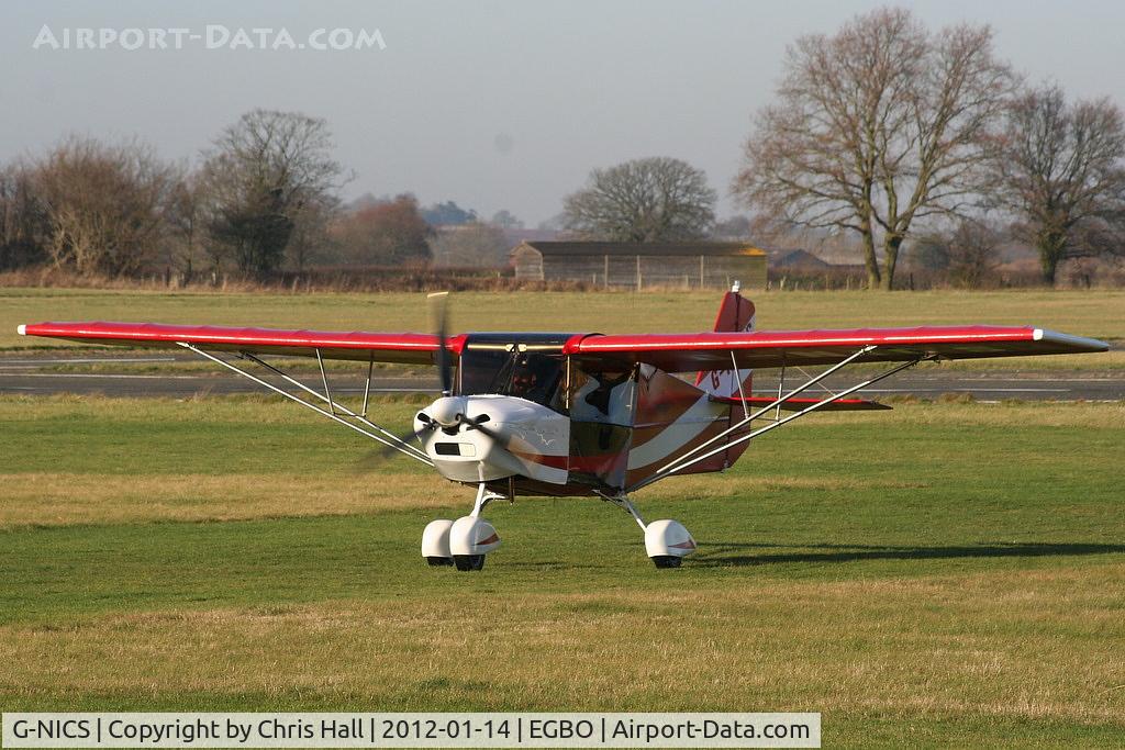 G-NICS, 2008 Best Off Skyranger Swift 912S(1) C/N BMAA/HB/576, at the Icicle 2012 fly in