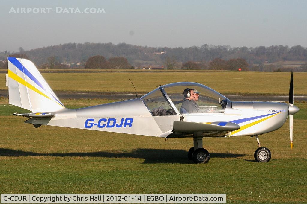G-CDJR, 2005 Cosmik EV-97 Eurostar C/N 2318, at the Icicle 2012 fly in