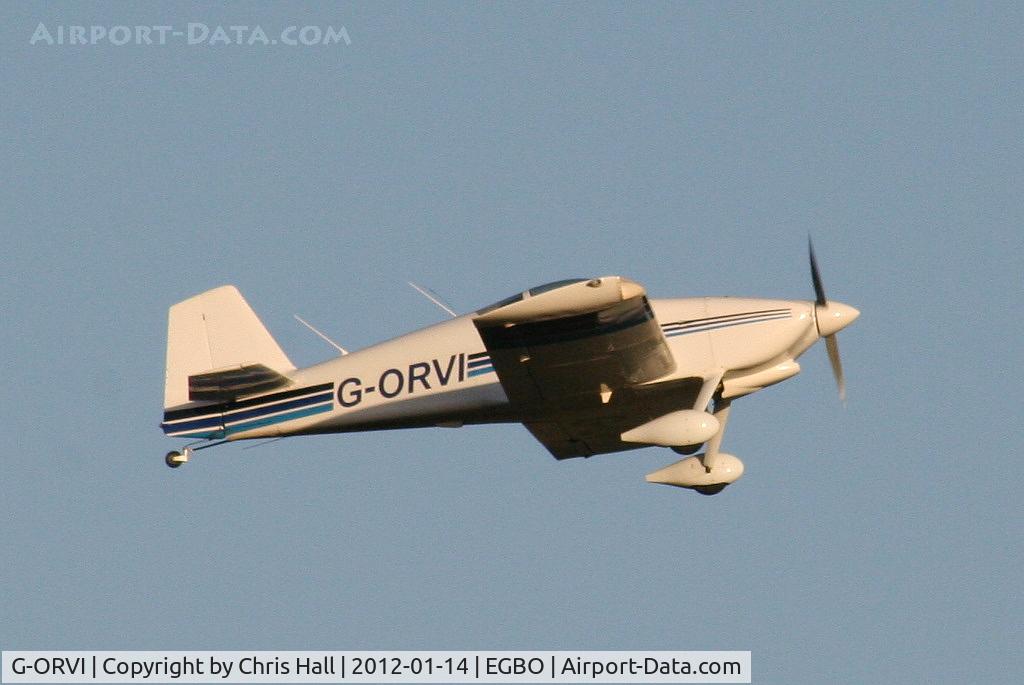 G-ORVI, 1996 Vans RV-6 C/N 20036, at the Icicle 2012 fly in