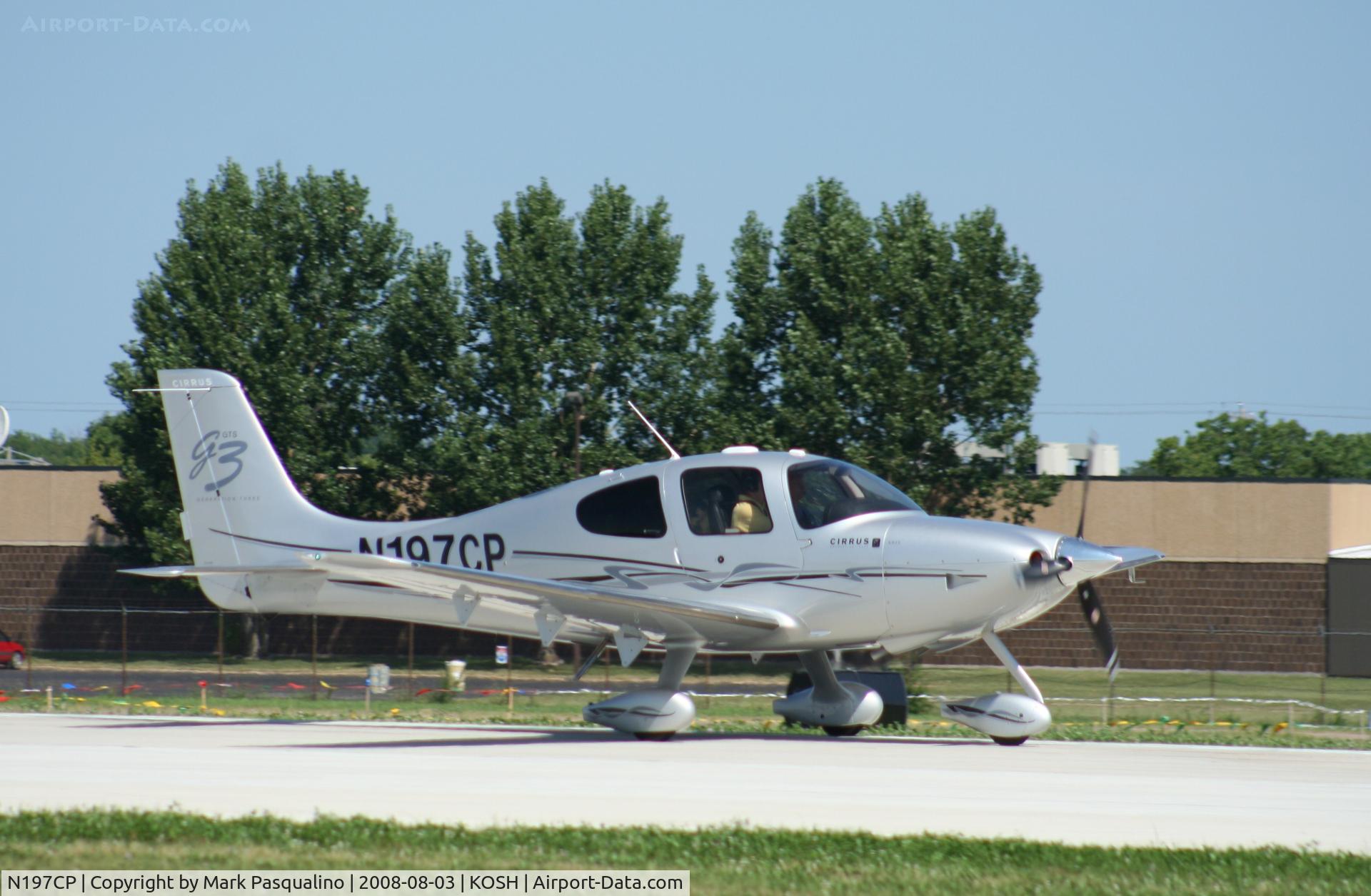 N197CP, 2008 Cirrus SR22 G3 GTS C/N 3056, Cirrus SR22