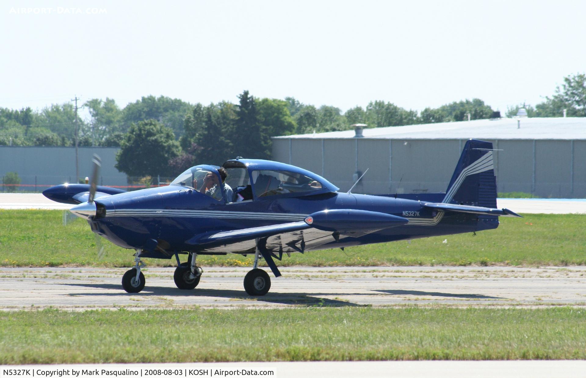 N5327K, 1950 Ryan Navion B C/N NAV-4-2227B, Navion B