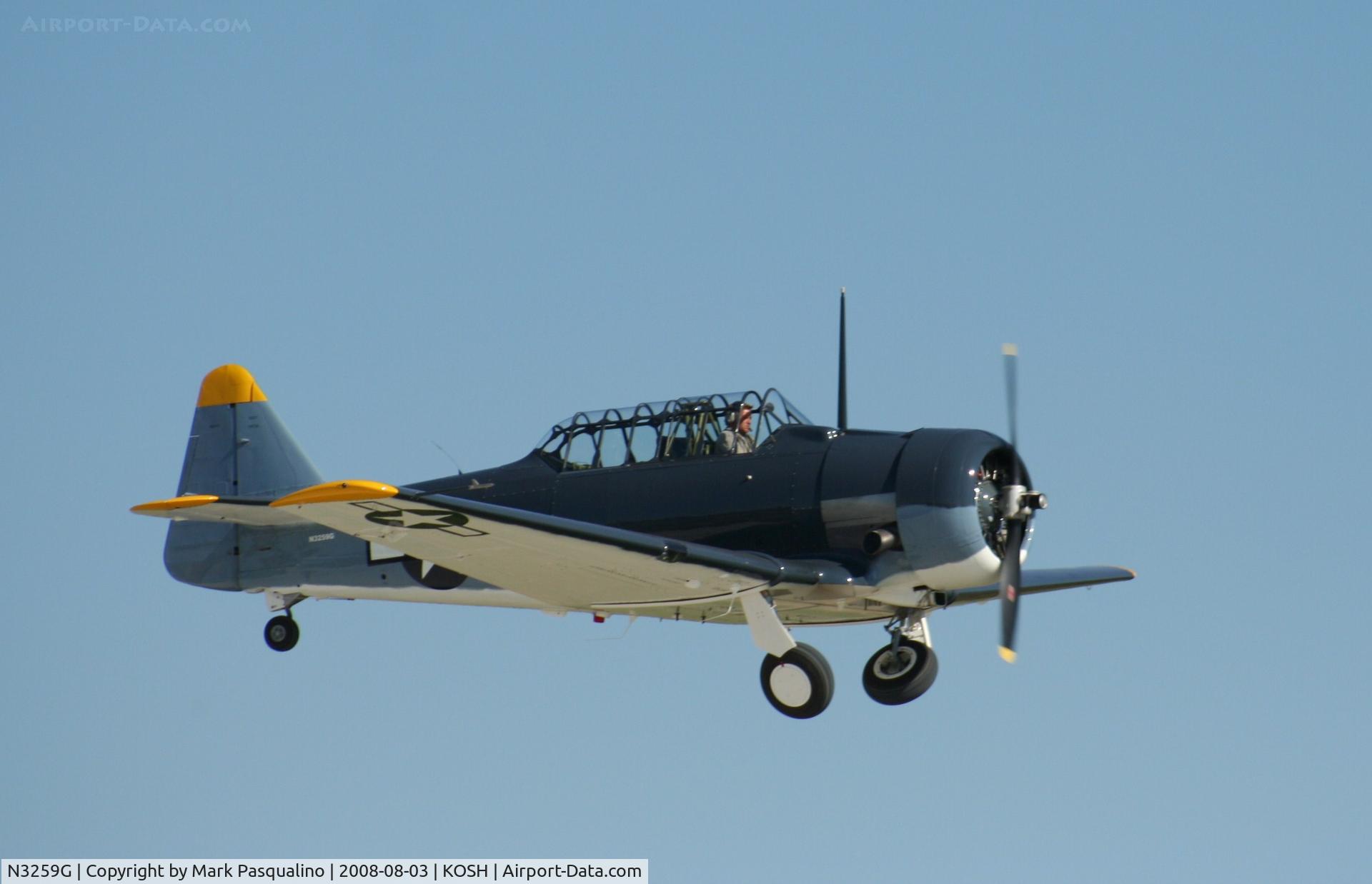 N3259G, 1959 North American SNJ-5 Texan C/N 43736, North American SNJ-5