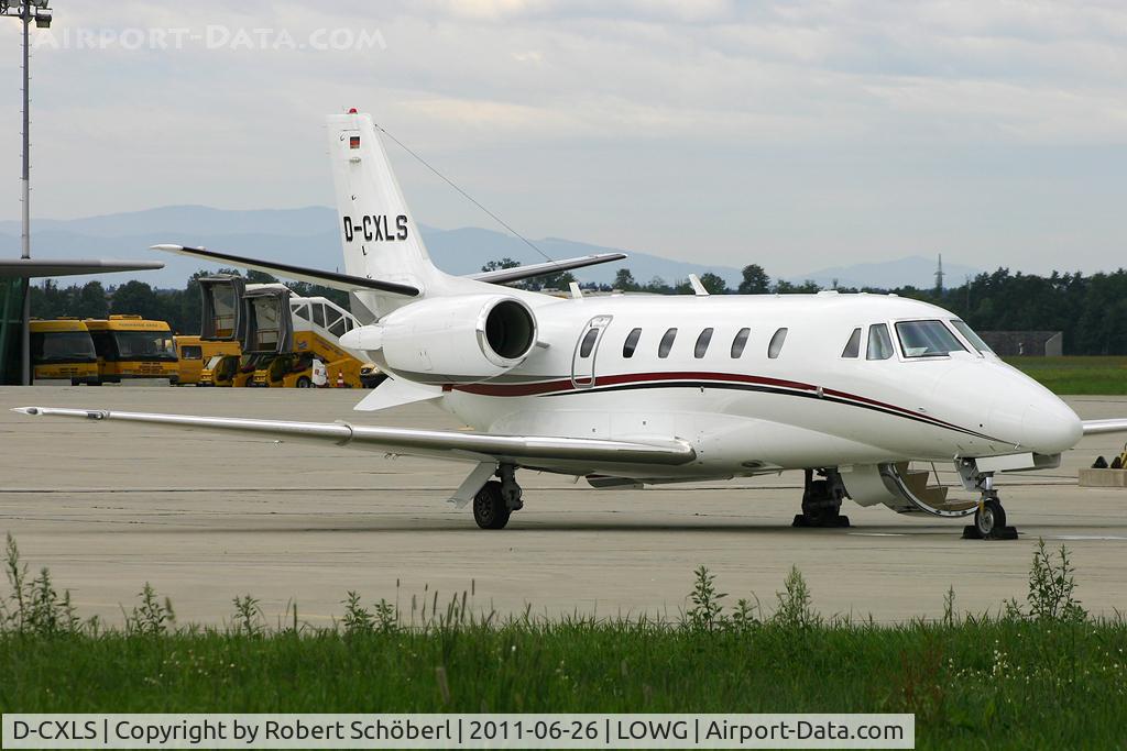 D-CXLS, 2009 Cessna 560XL Citation XLS+ C/N 560-6027, D-CXLS @ GRZ