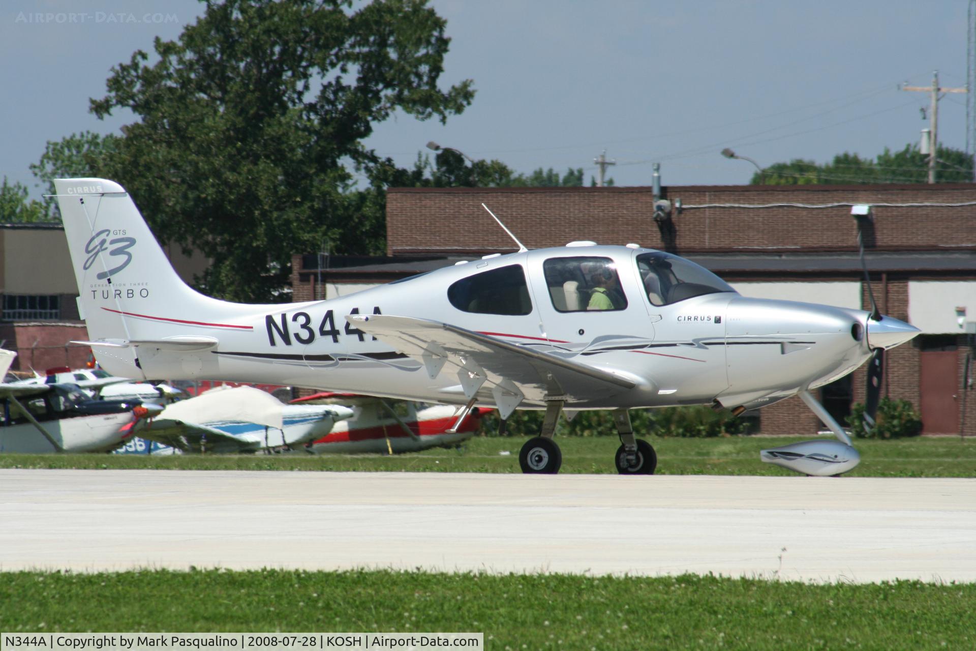 N344A, 2007 Cirrus SR22 C/N 2888, Cirrus SR22