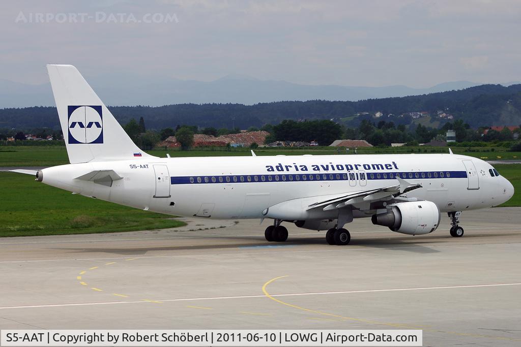 S5-AAT, 1991 Airbus A320-231 C/N 0191, S5-AAT