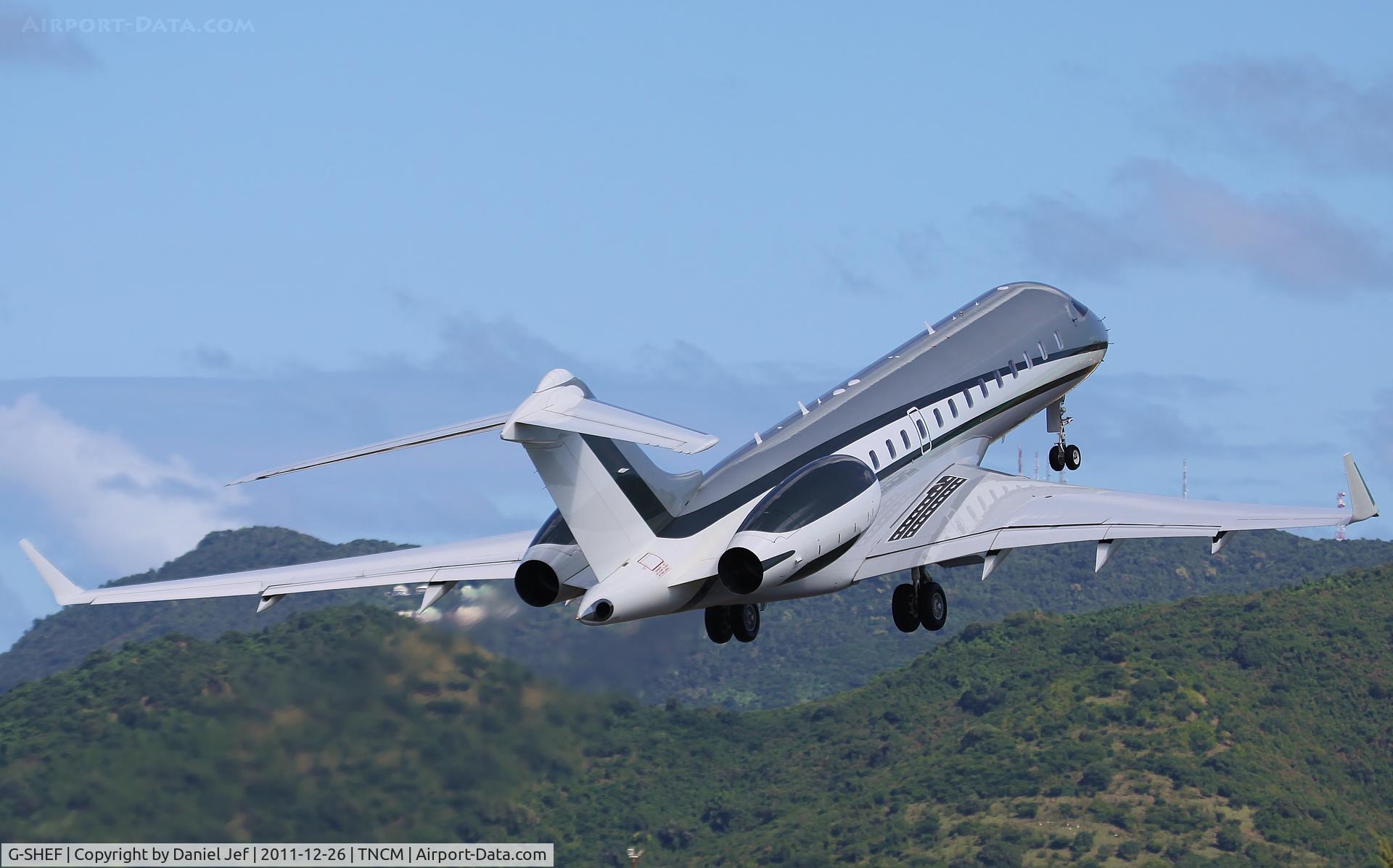 G-SHEF, 2008 Bombardier BD-700-1A10 Global Express C/N 9306, G-SHEF