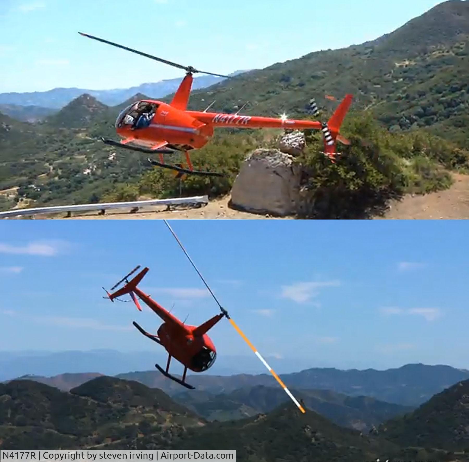 N4177R, 2008 Robinson R44 II C/N 12488, stupid and dangerous flying