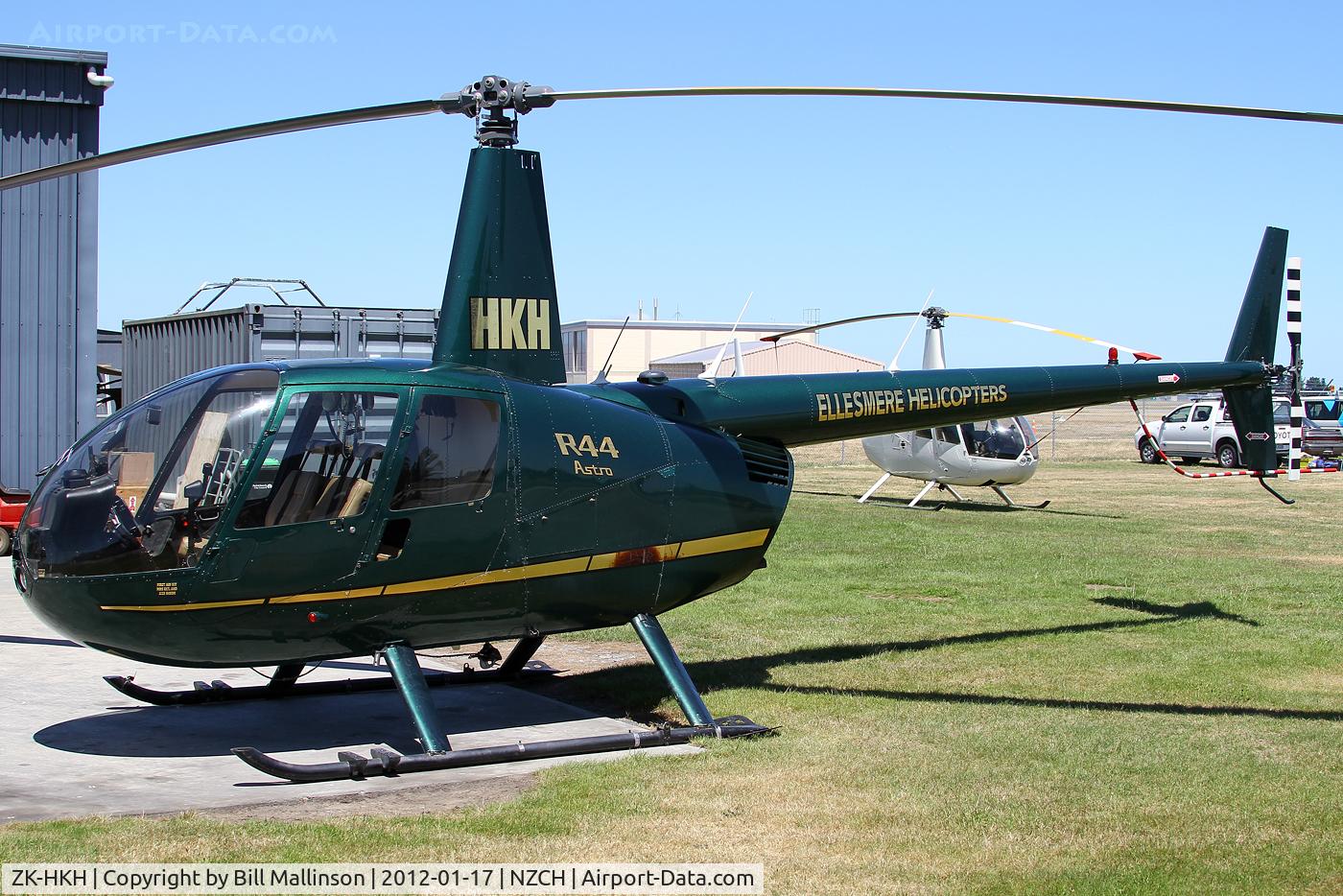 ZK-HKH, Robinson R44 C/N 0577, what a lovely colour ... lol