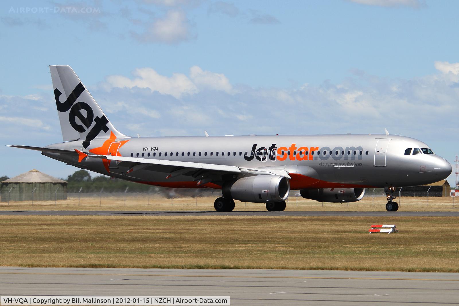 VH-VQA, 2009 Airbus A320-232 C/N 3783, TAXI ON 29