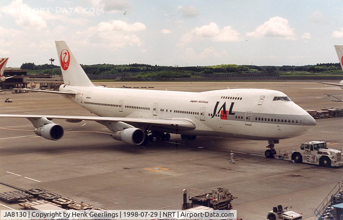 JA8130, 1979 Boeing 747-246B C/N 21679, Japan Air Lines