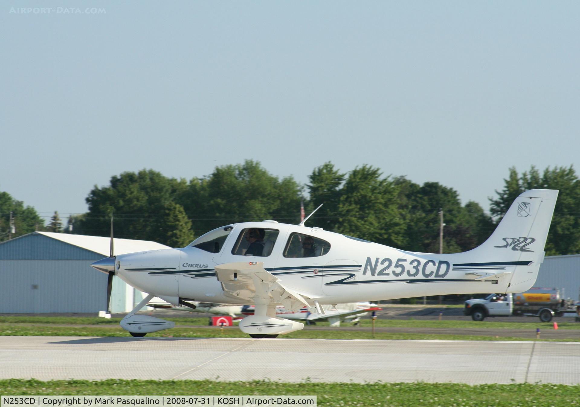 N253CD, 2003 Cirrus SR22 C/N 0448, Cirrus SR22