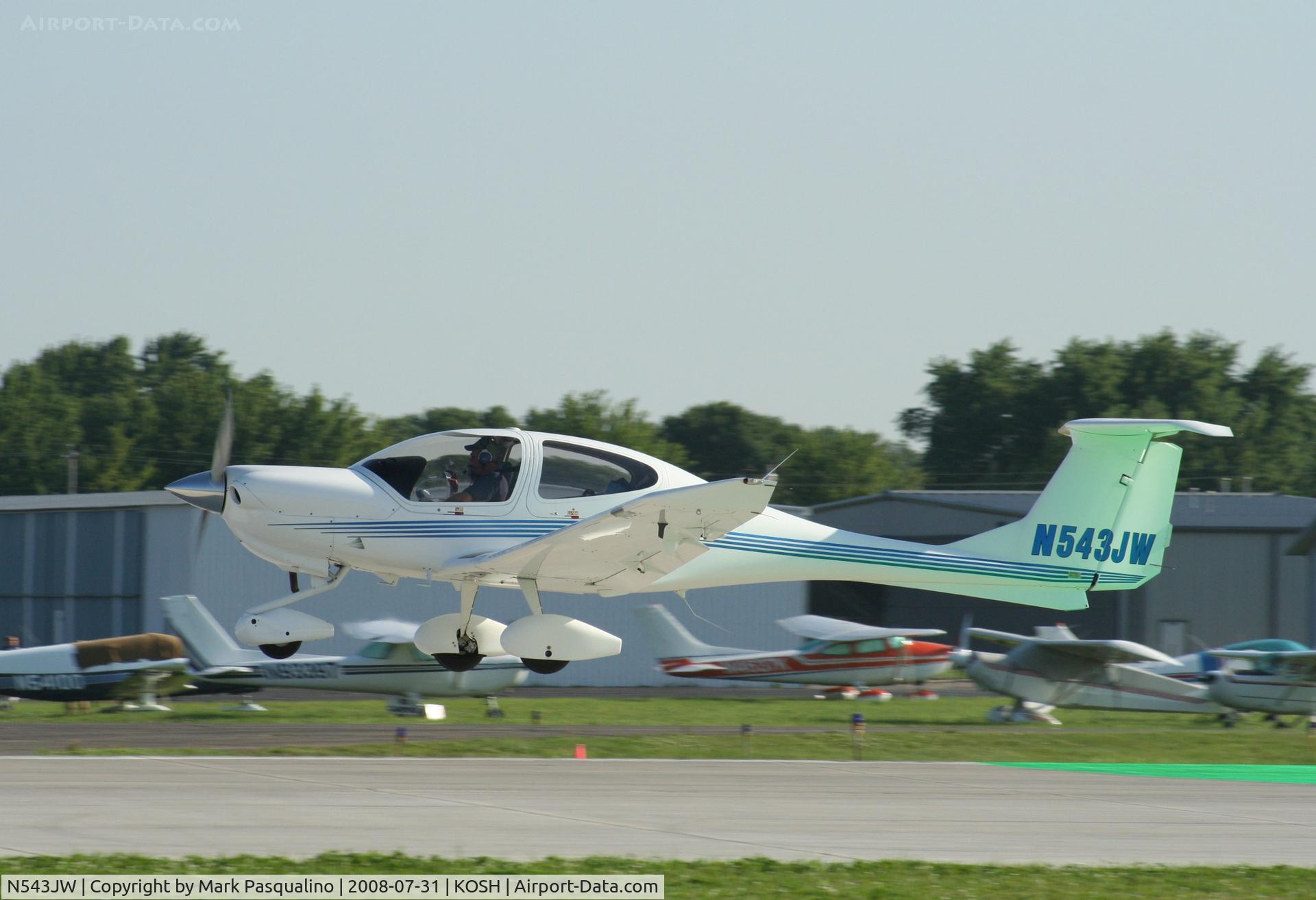 N543JW, Diamond DA-40 Diamond Star C/N 40.358, Diamond DA 40