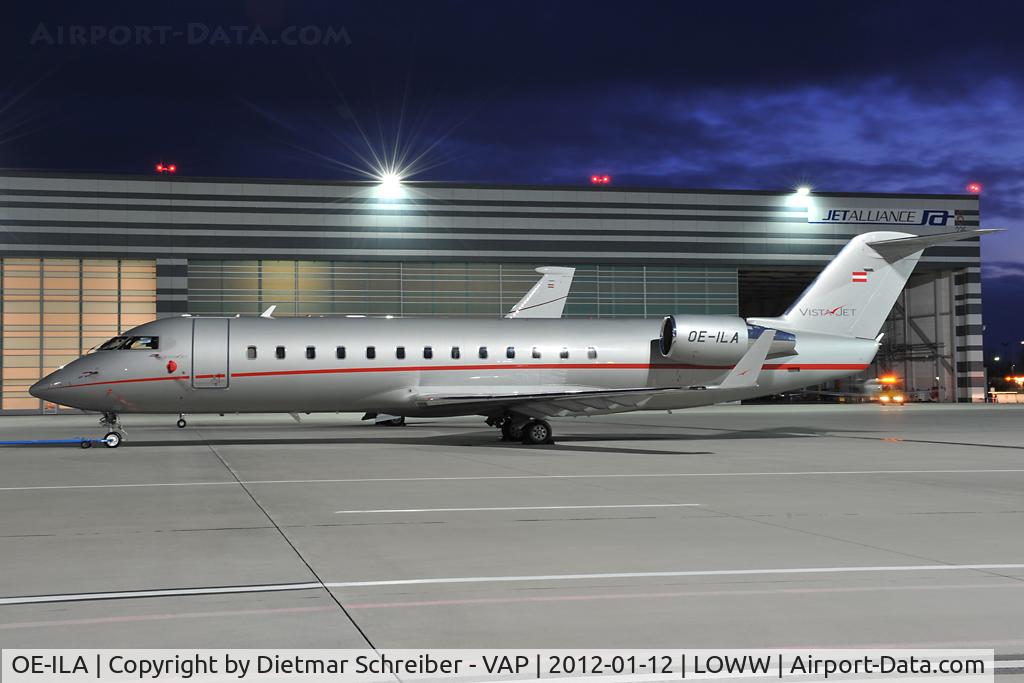OE-ILA, 2009 Bombardier Challenger 850 (CL-600-2B19) C/N 8101, Vistajet Regionaljet