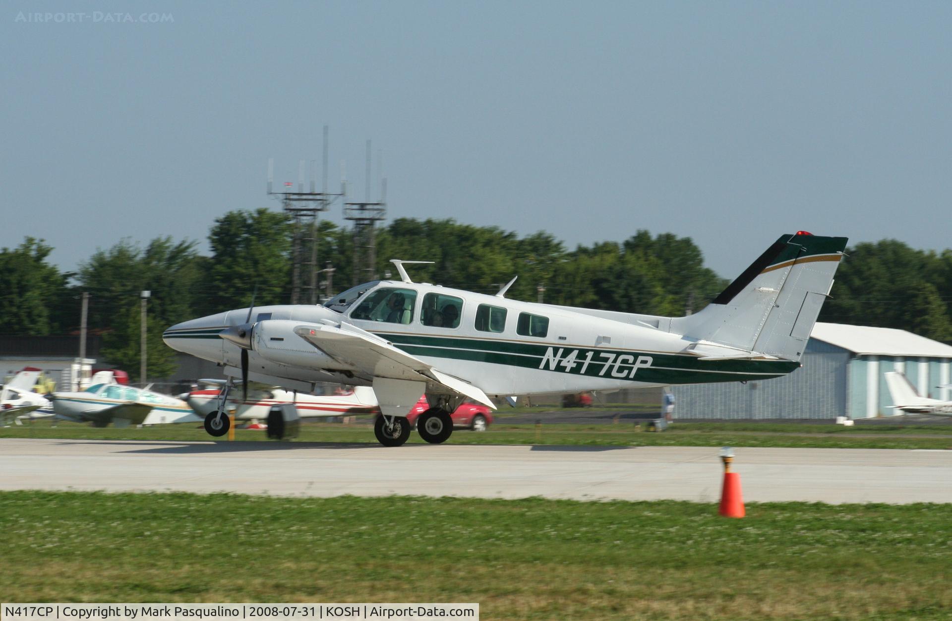 N417CP, 1973 Beech 58 Baron C/N TH-417, Beech 58