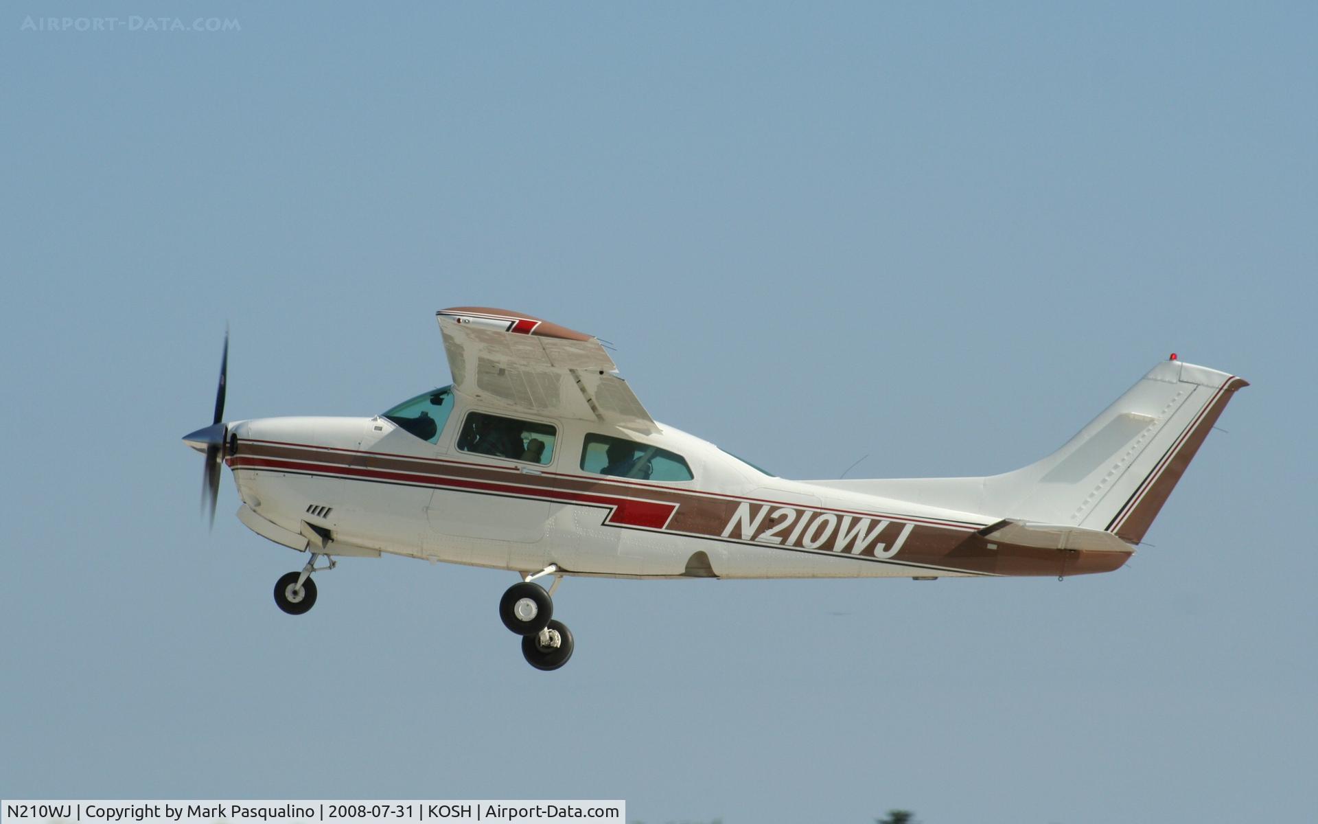 N210WJ, 1982 Cessna T210N Turbo Centurion C/N 21064734, Cessna T210N