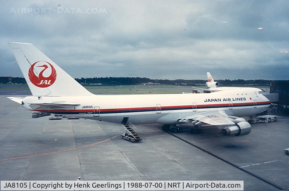 JA8105, 1971 Boeing 747-246B C/N 19824, Japan Air Lines