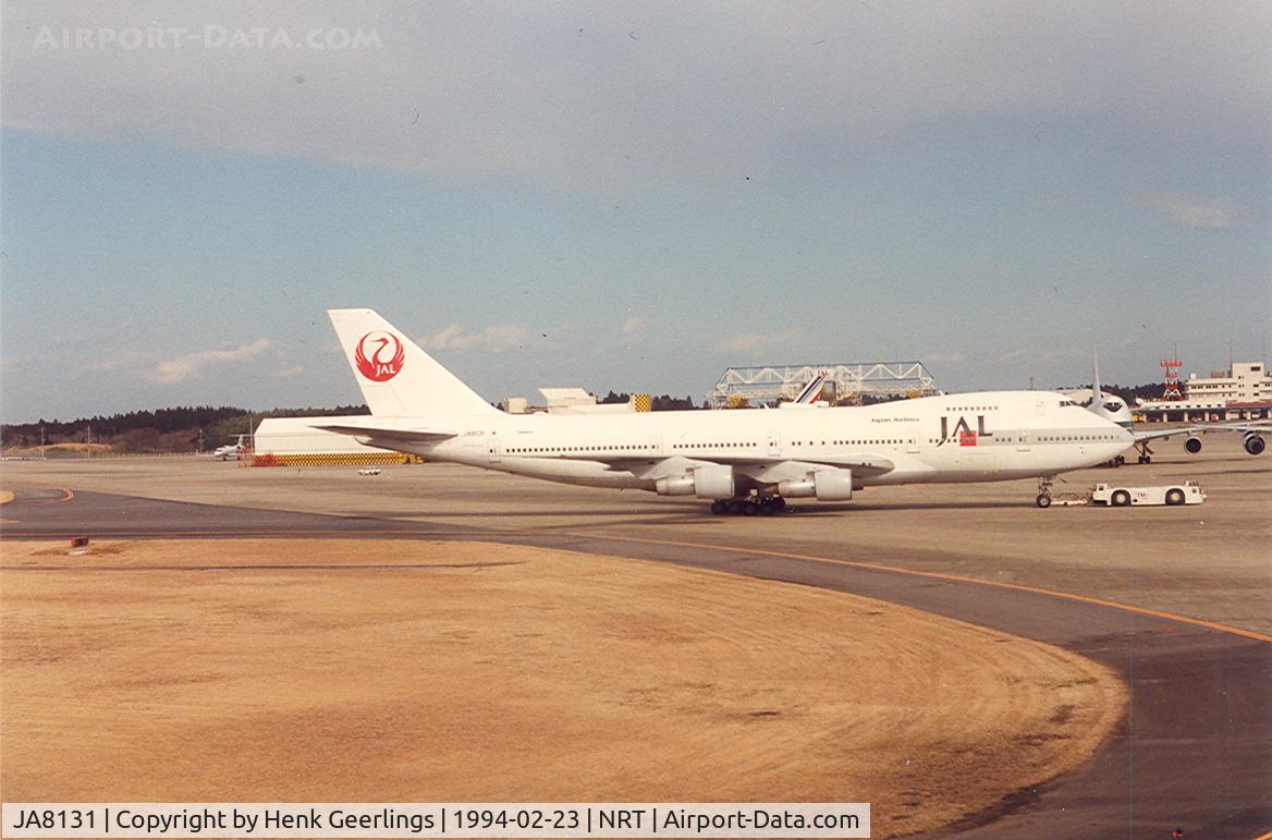 JA8131, 1979 Boeing 747-246B C/N 21680, Japan Air Lines