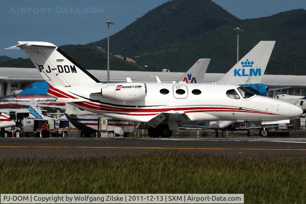 PJ-DOM, 2010 Cessna 510 Citation Mustang Citation Mustang C/N 510-0316, visitor