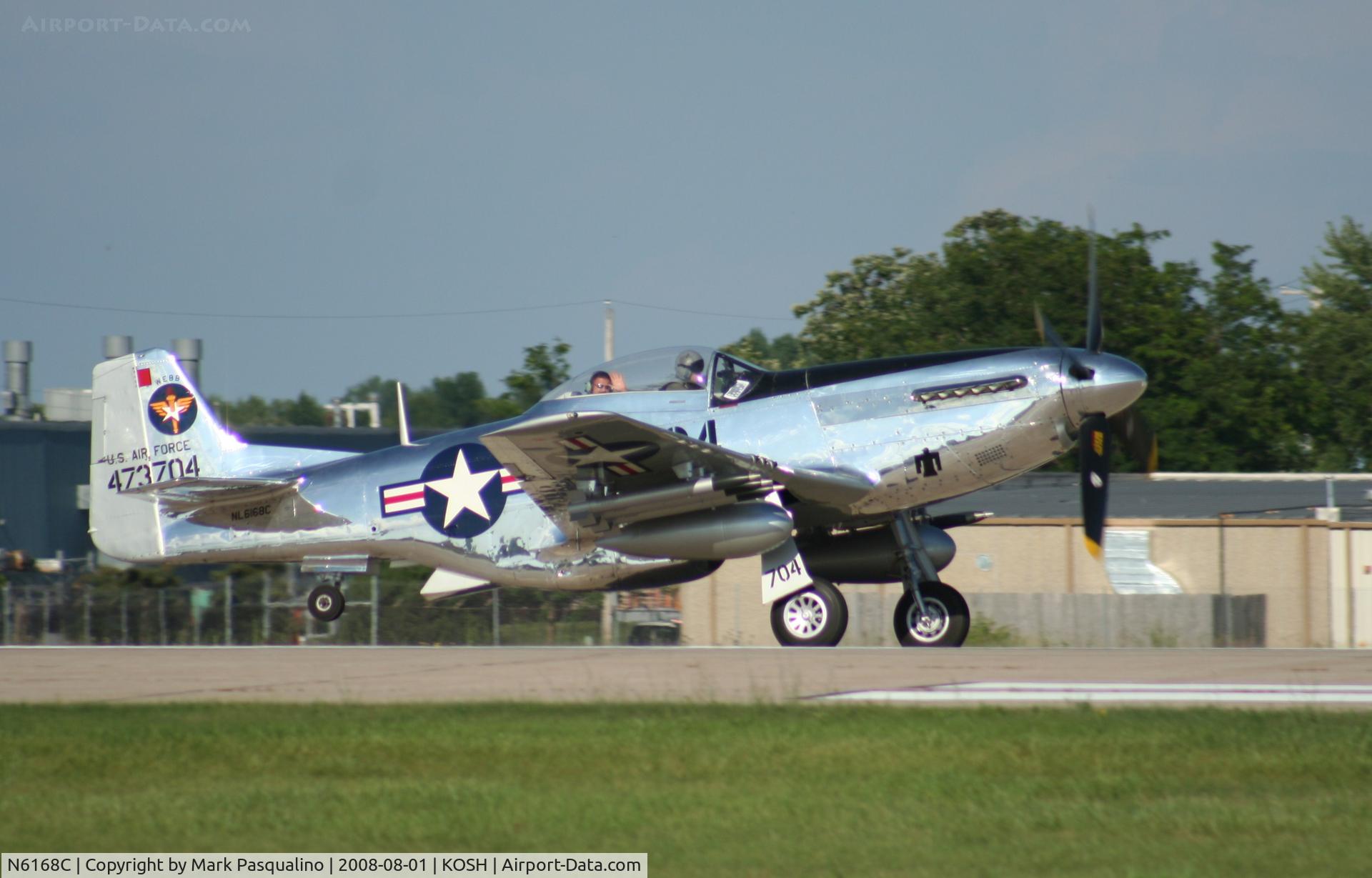 N6168C, 1944 North American P-51D Mustang C/N 44-73704, North American P-51D